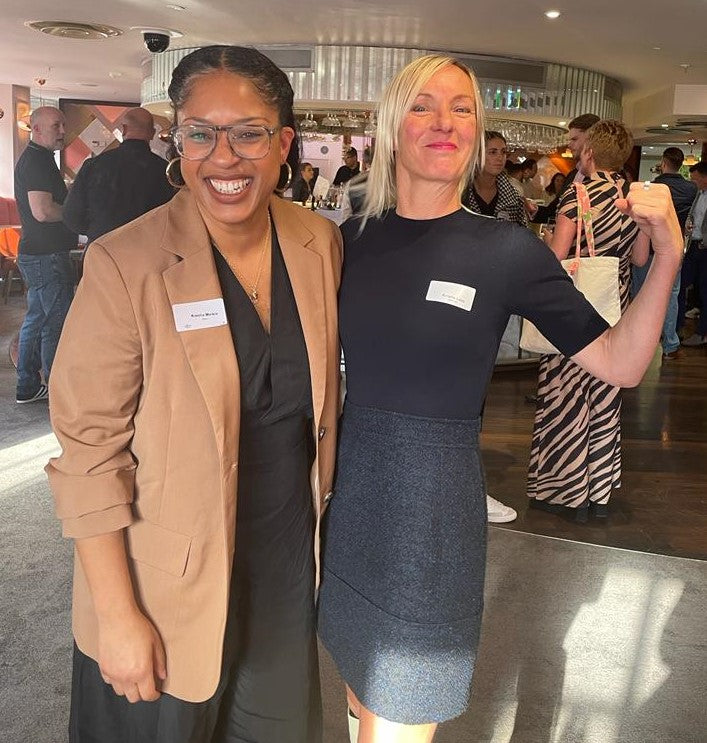 Annette Lees and Kiesha